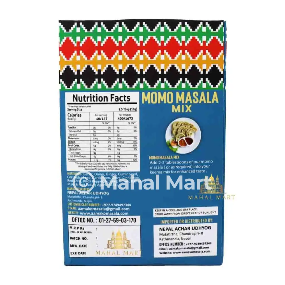 Aama ko Momo Masala Mix 100g - Image 2