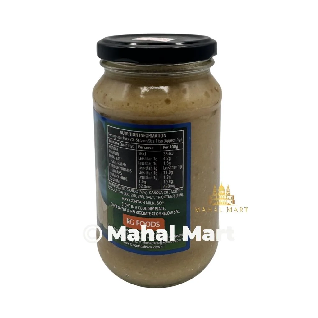Auspice Crushed Garlic 350g - Image 2