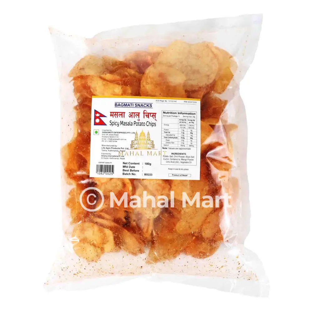 Spicy Potato Chips 180g