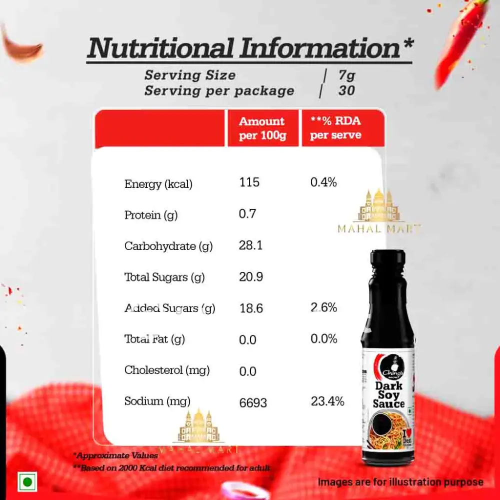 Ching's Dark Soy Sauce 210g - Image 4