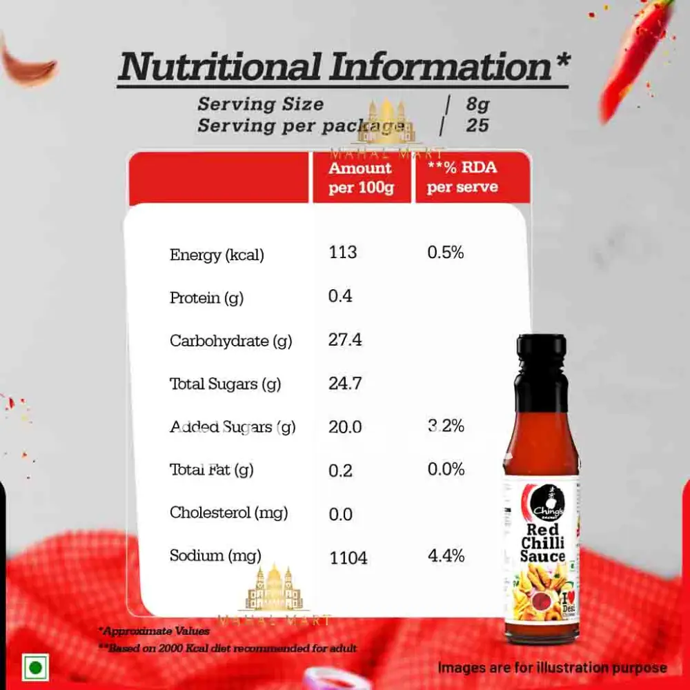 Ching's Red Chilli Sauce 200g - Image 3
