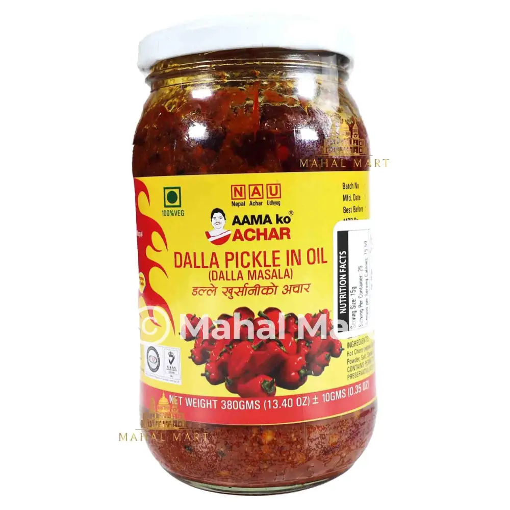 Dalla Akabare Pickle in Oil 380g