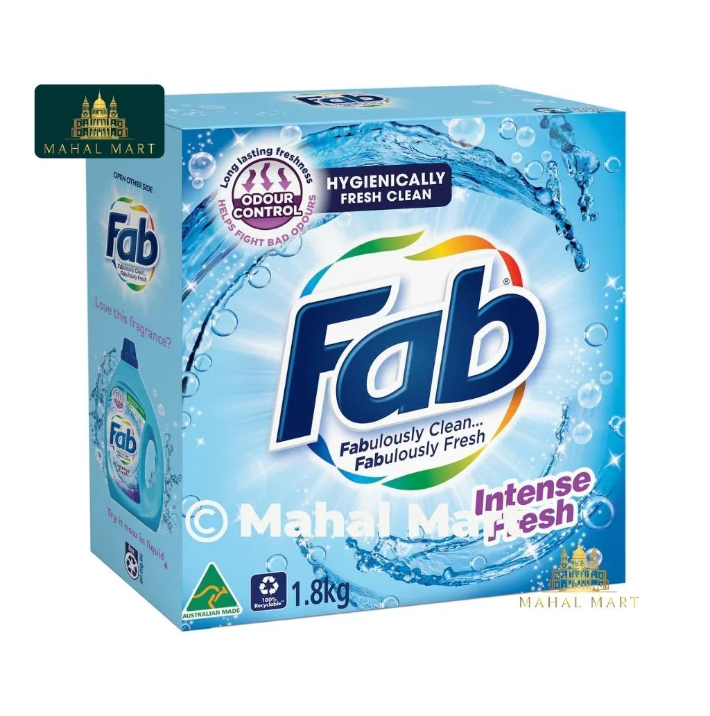 Fab Intense Fresh Laundry Powder 1.8kg