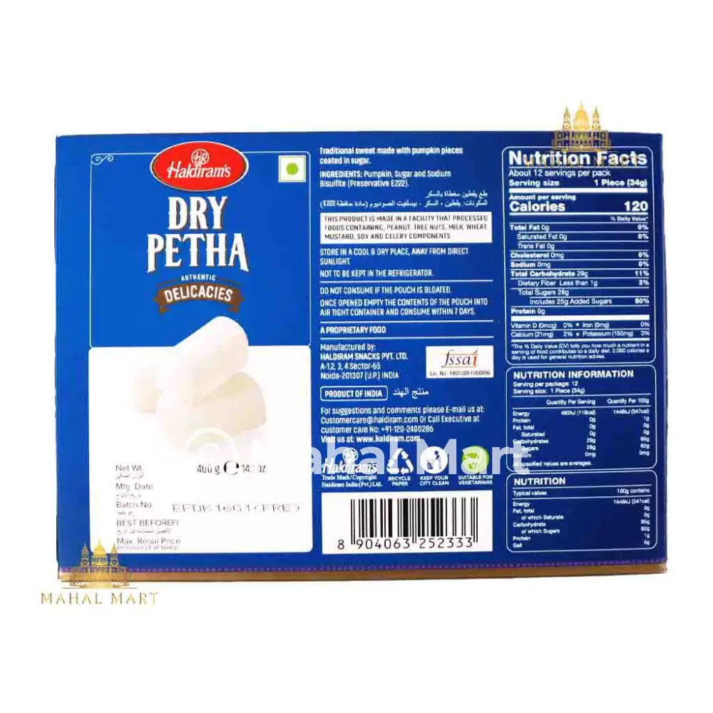Haldiram’s Dry Petha 400g - Image 2