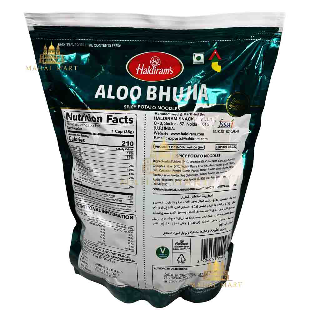 Haldiram's Aloo Bhujia 1kg - Image 2