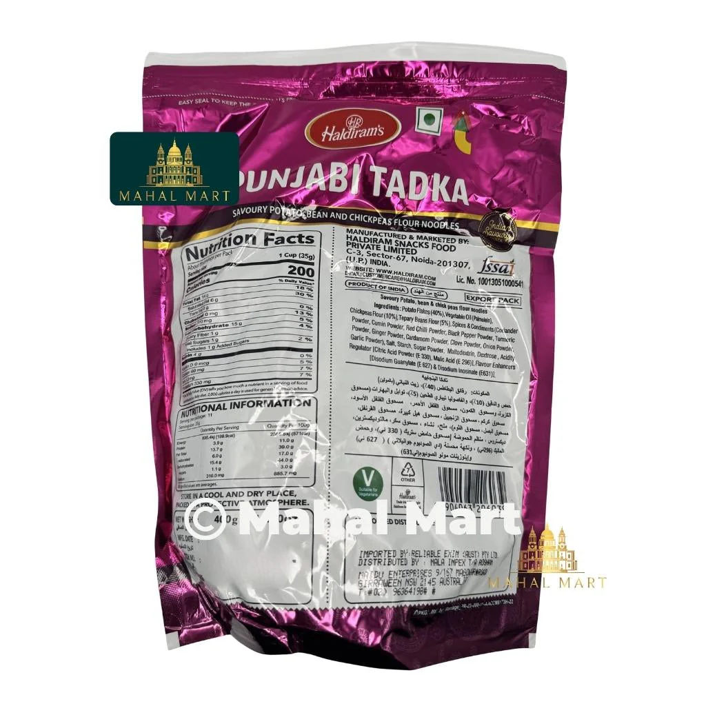 Haldiram's Punjabi Tadka 400g - Image 2