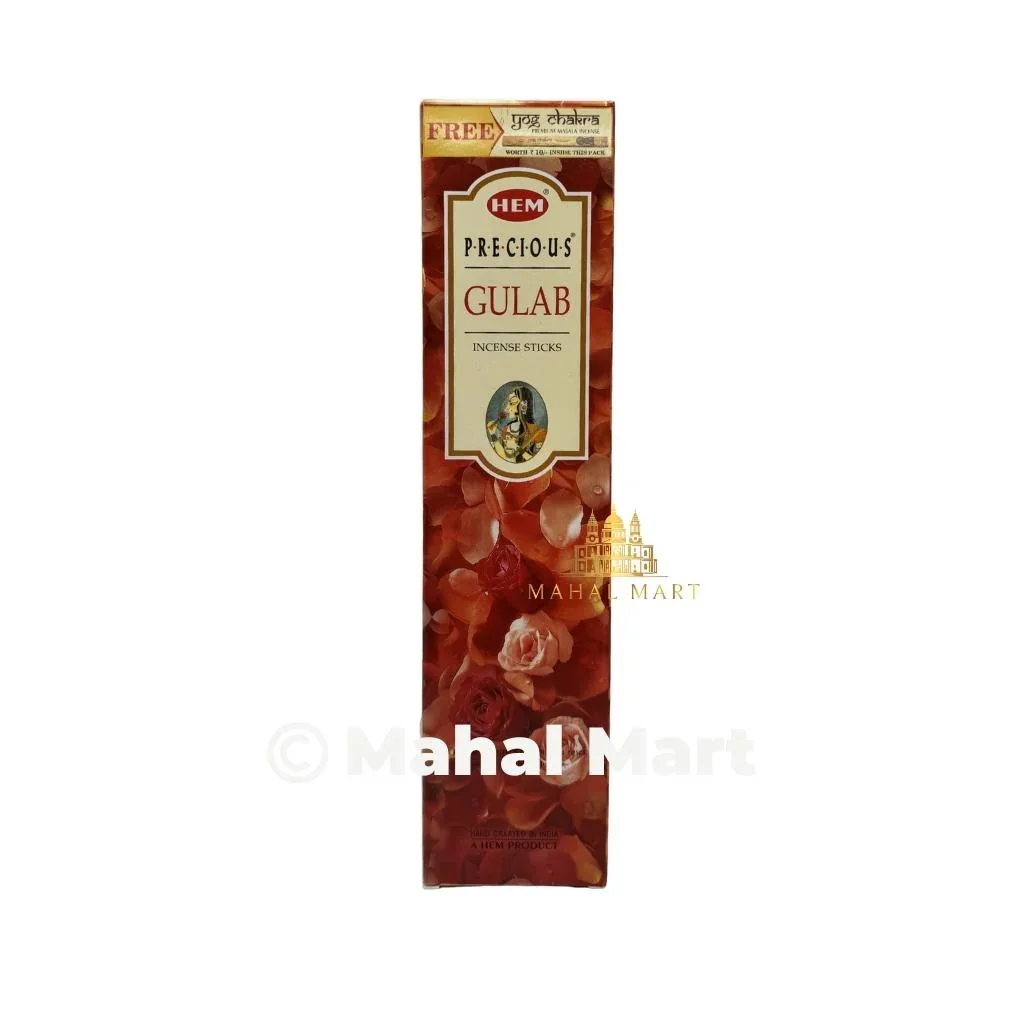 Hem Precious Gulab Incense Sticks 90g - Image 2