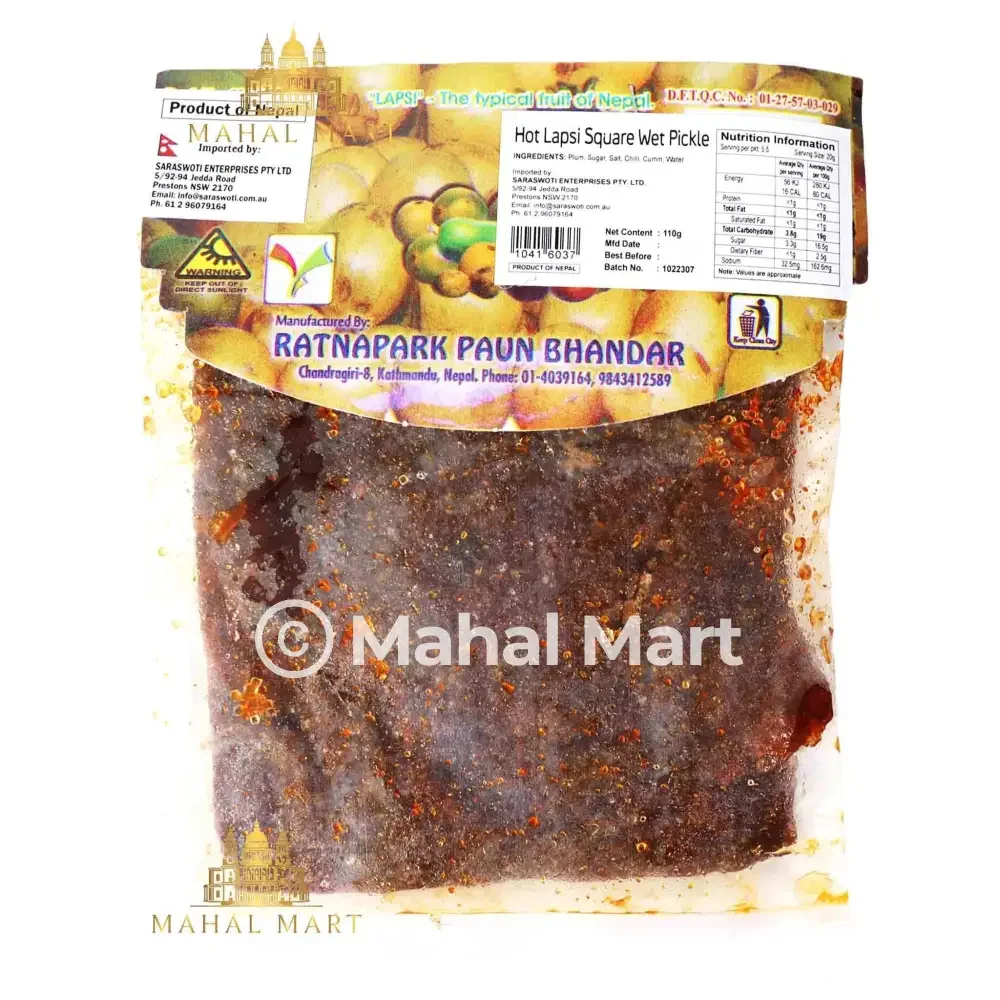 Hot Lapsi Square/ Charpate Masala Paun