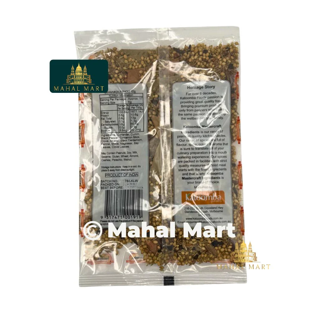 Katoomba Garam Masala Whole 100g - Image 2