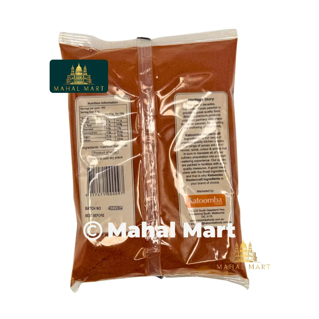 Katoomba Red Chiili Powder(Kashmiri) 250g - Image 2