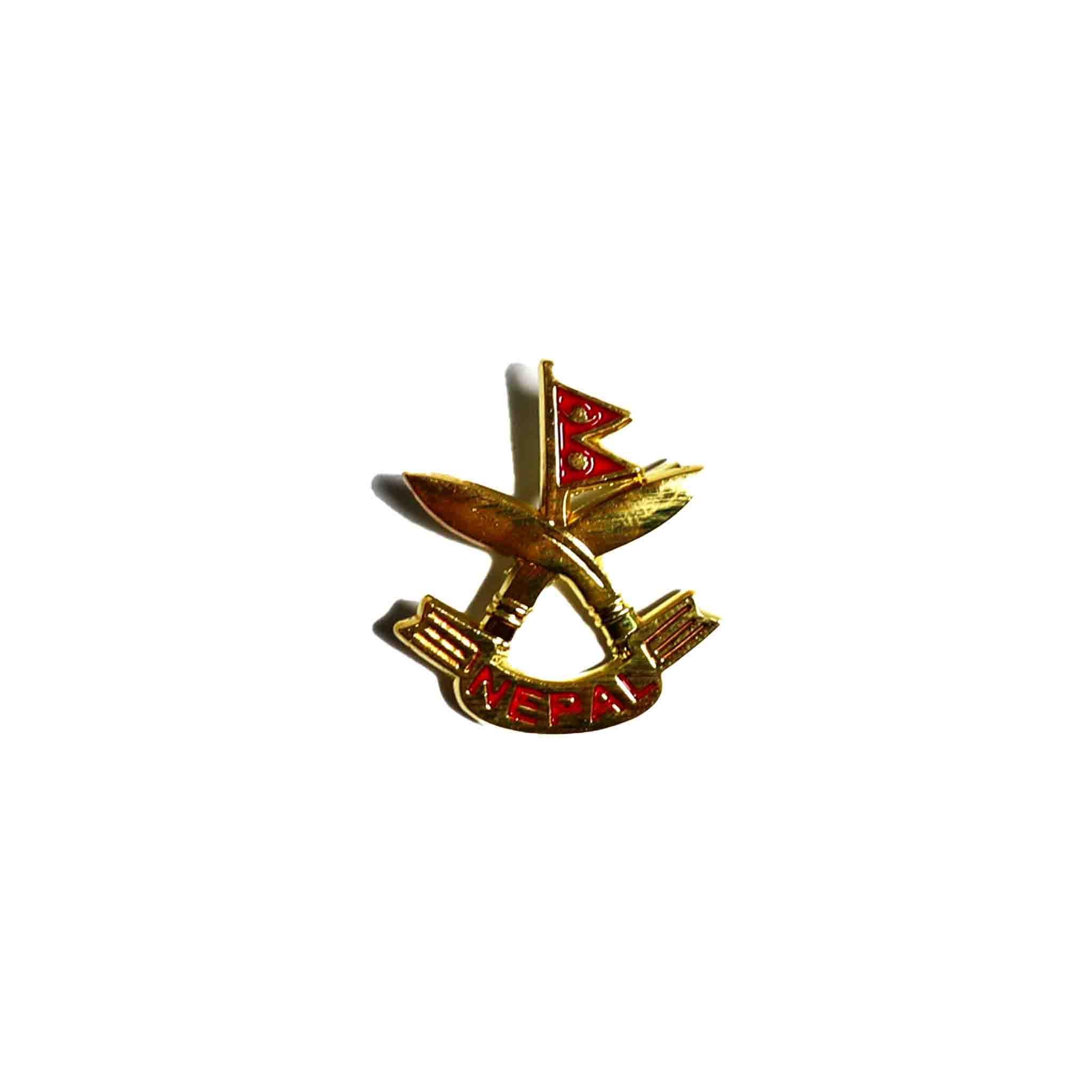 Khukuri Pin with Flag