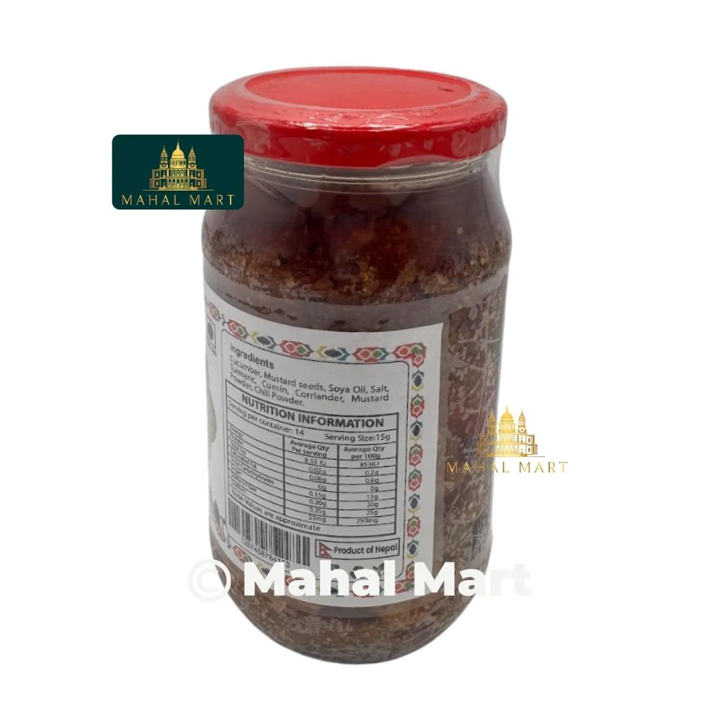 Rewati Local Cucumber Pickle 375G - Image 2
