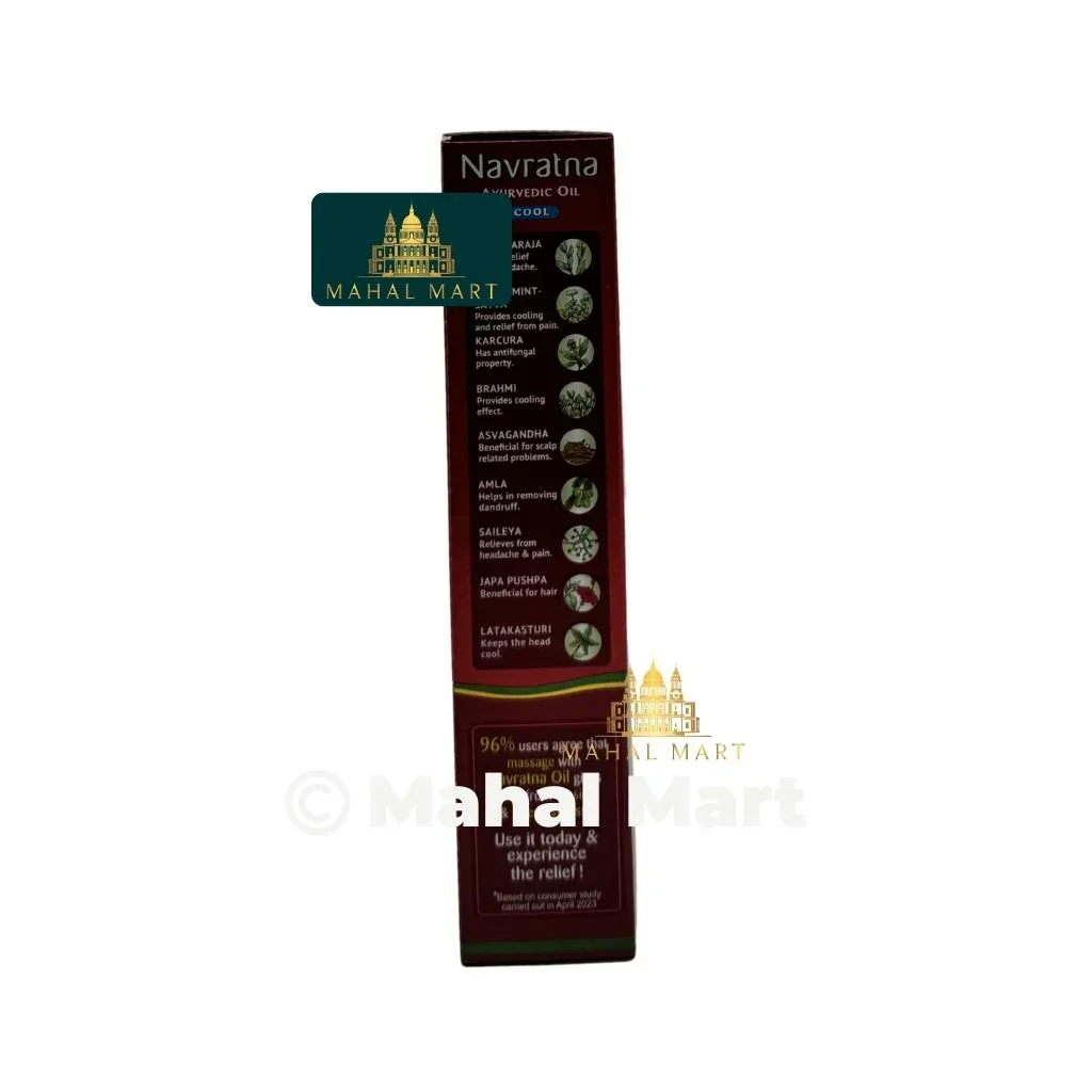 Navratna Ayurvedic Hair Oil - Image 4