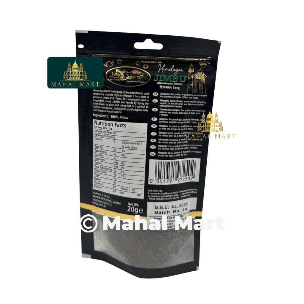 Nepal Foods Himalayan Jimbu 20g - Image 2