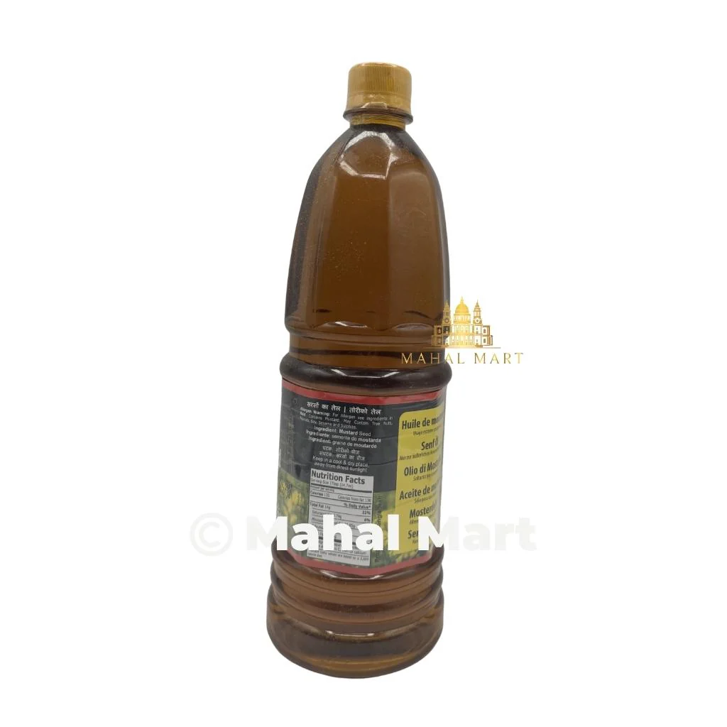 Nepal Foods Pure Mustard Oil 1000ml - Image 3
