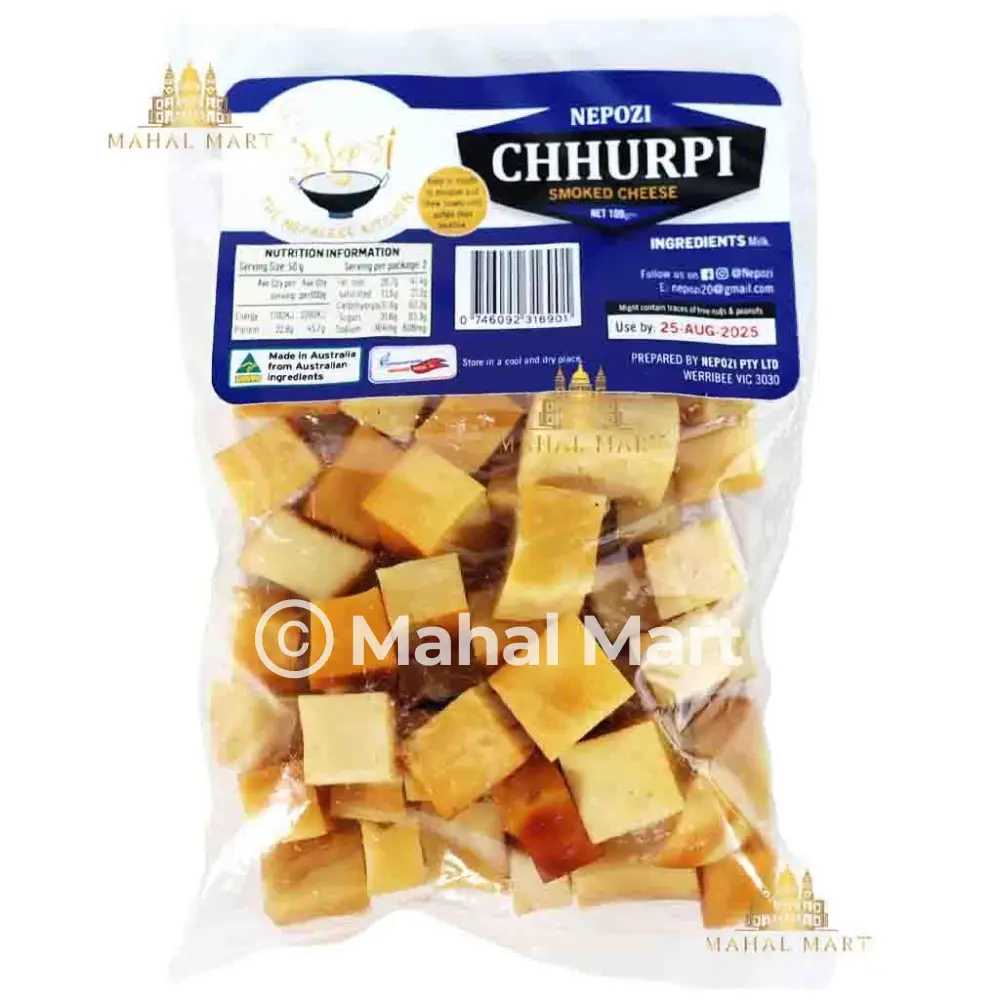 Nepozi Churpi / Smoked Hard Cheese 100g