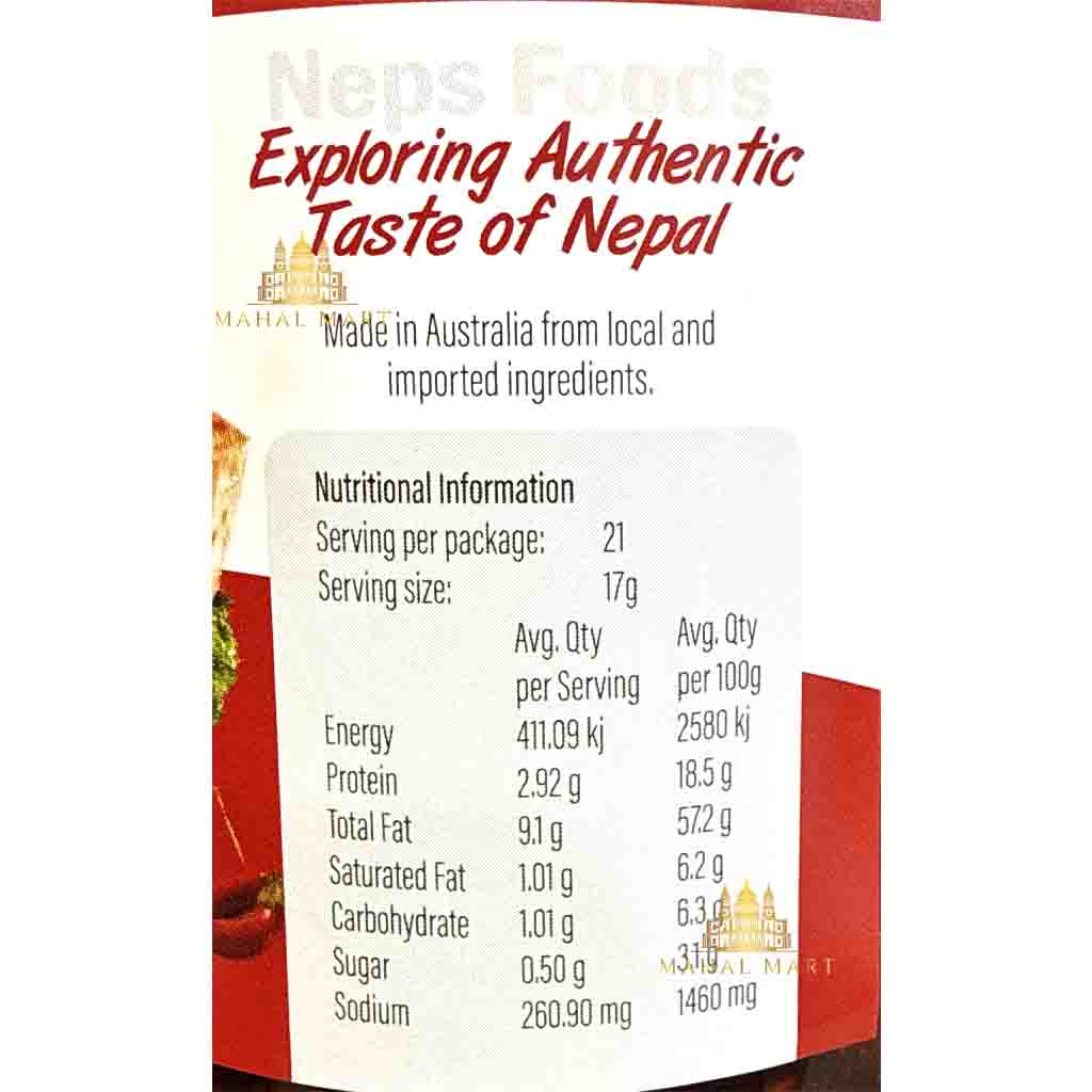 Neps Food Chicken Sukuti Gravy Pickle 350g - Image 2