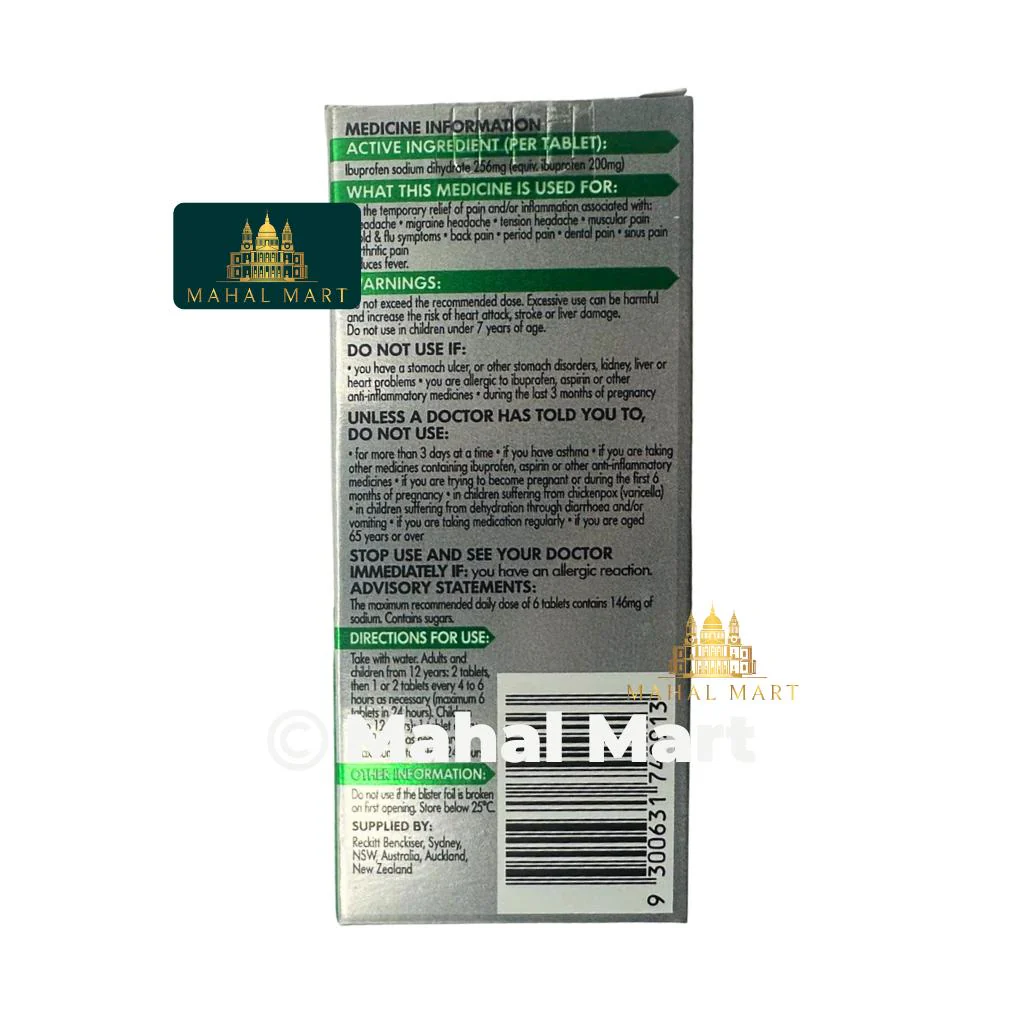 Nurofen Zavance 12 Tablets - Image 2