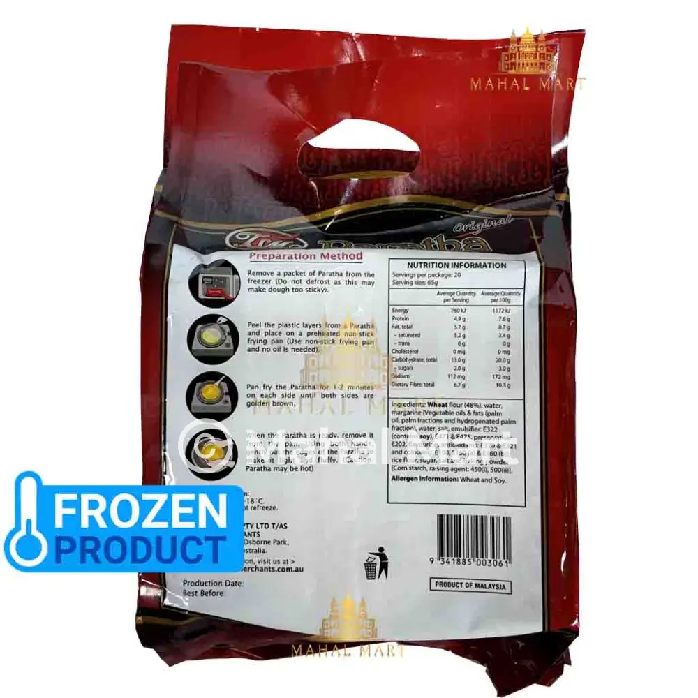 TSM Paratha Wholemeal 20pcs - Image 2
