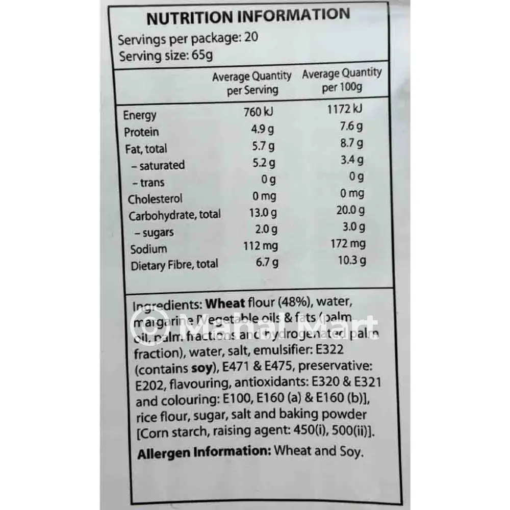 TSM Paratha Wholemeal 20pcs - Image 3