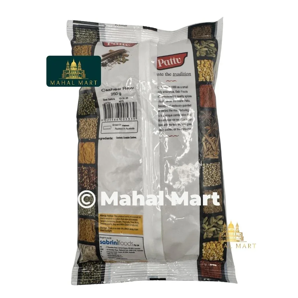 Pattu Cashew Raw 250g - Image 3