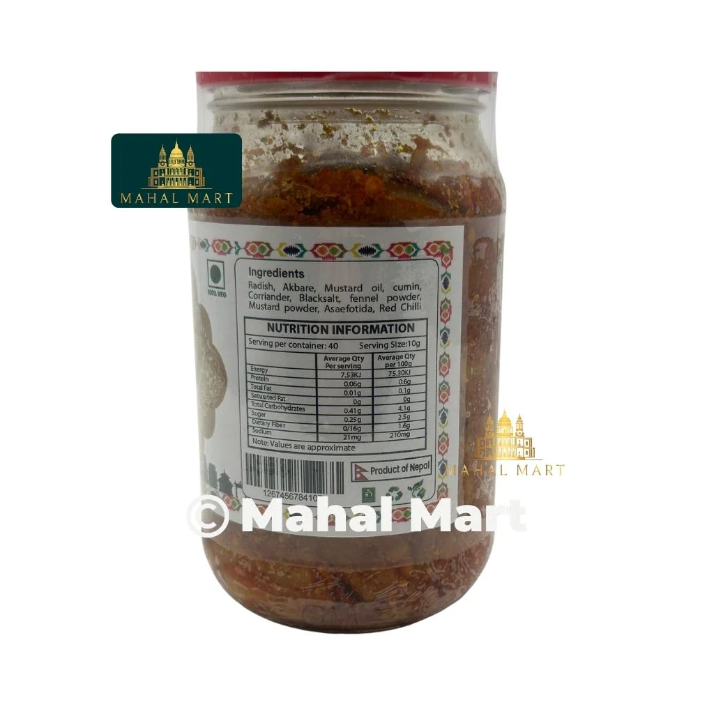 Rewati Radish Akabare Pickle 375g - Image 2