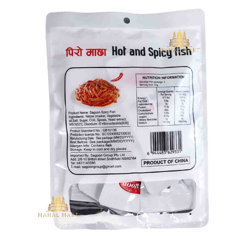 Hot & Spicy Fish 150g - Image 2
