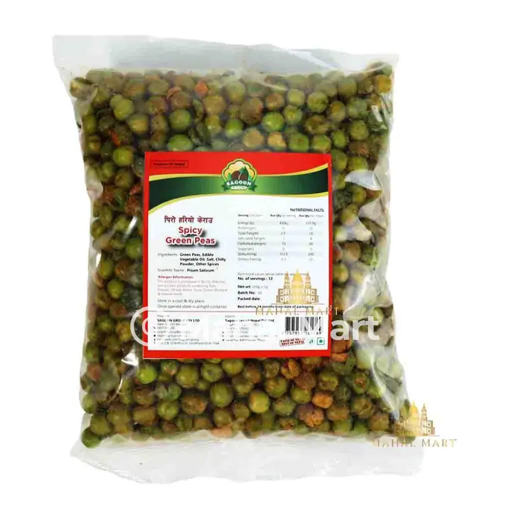 Sagoon Spicy Green Peas 300g
