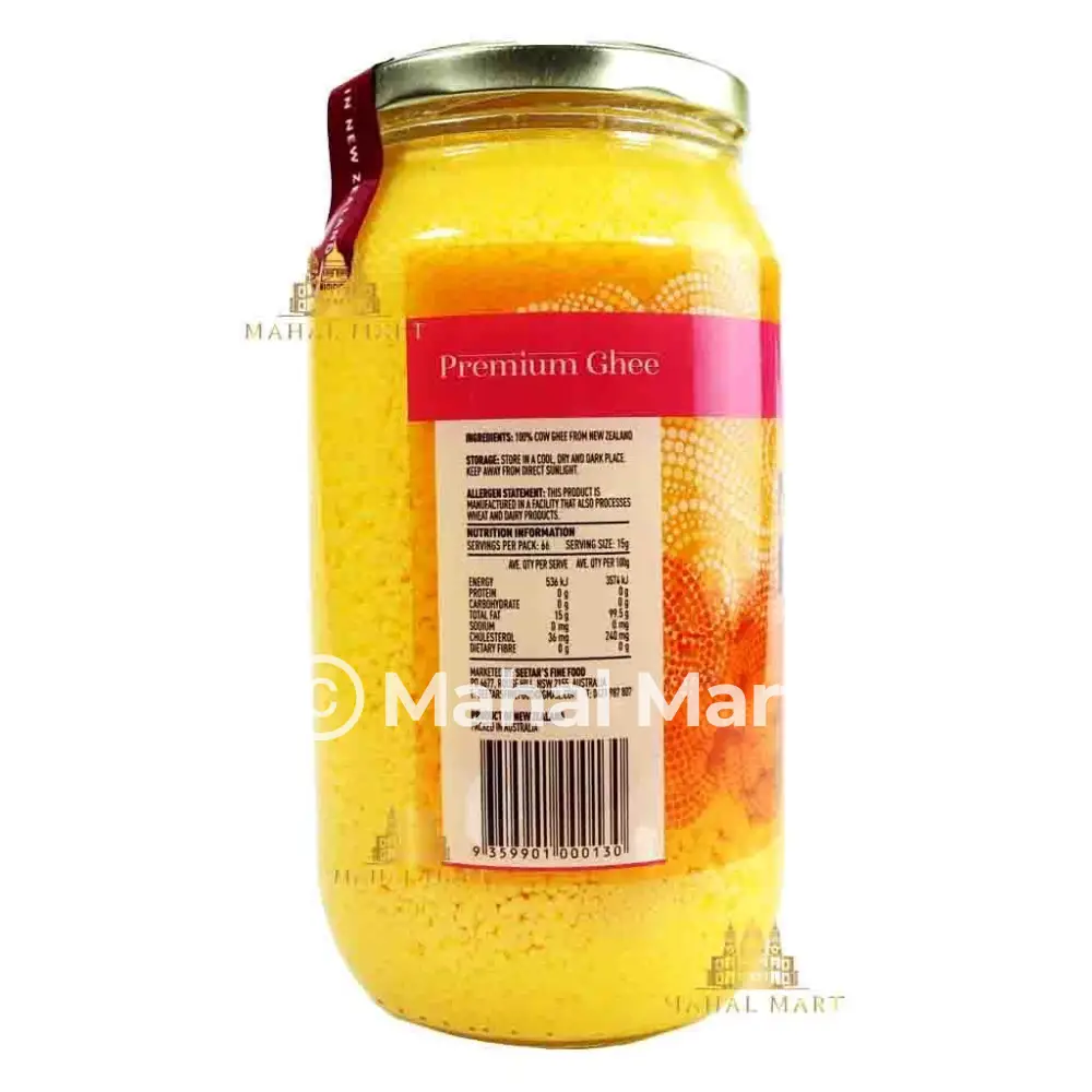 Seetars New Zealand Ghee 1L - Image 2
