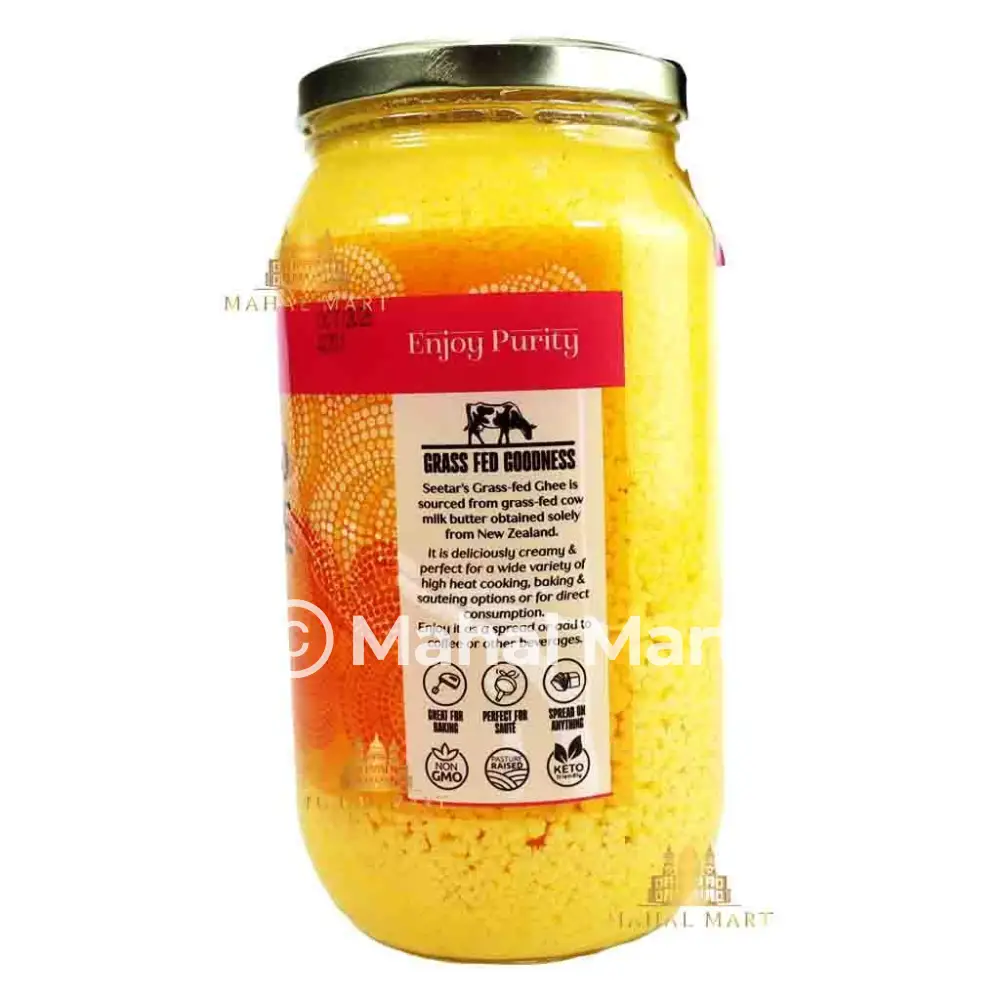 Seetars New Zealand Ghee 1L - Image 3