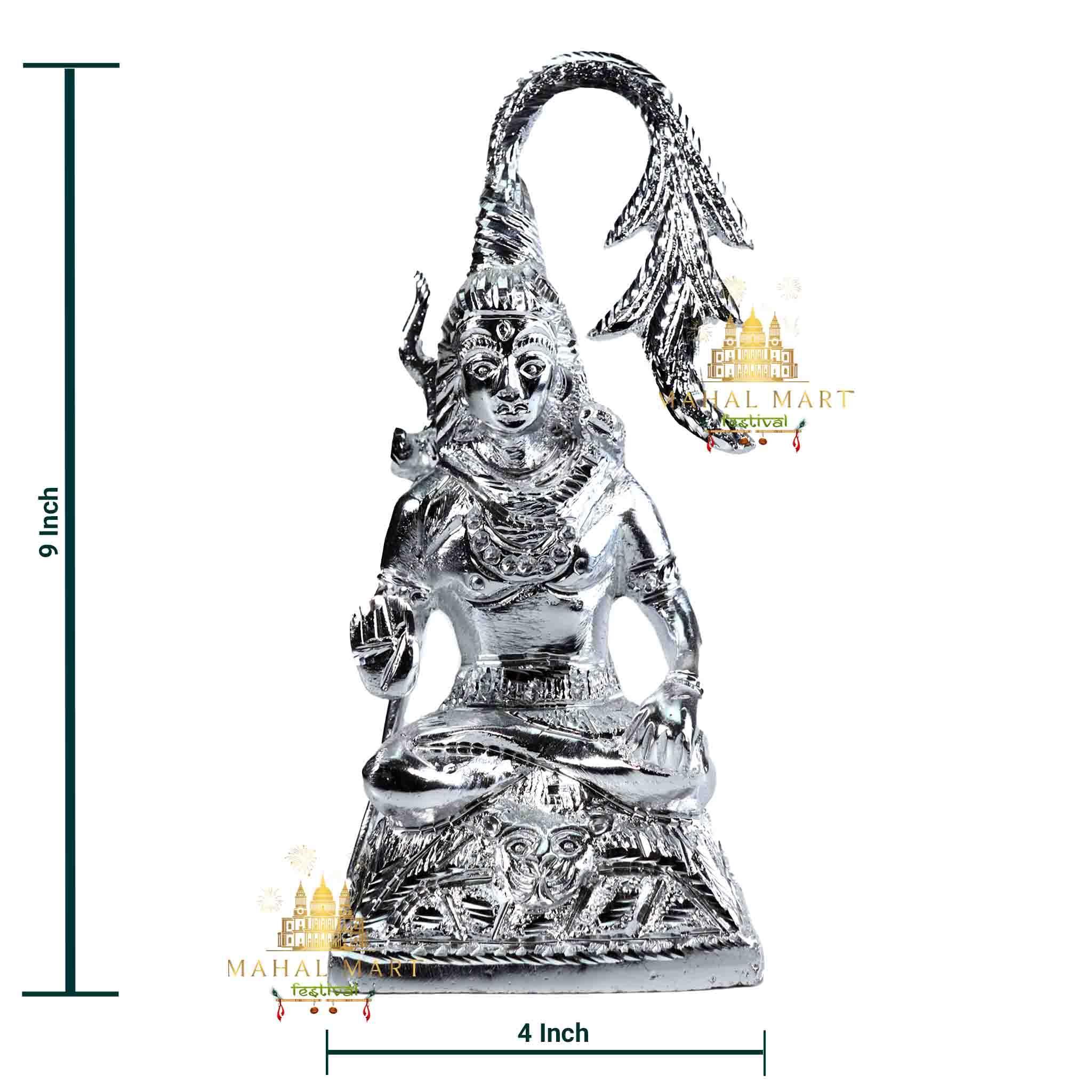 Silver Plated Shiva Ji - Image 2
