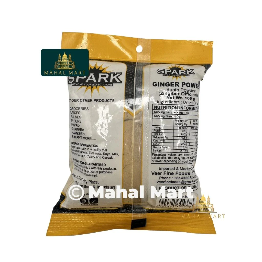 Spark Ginger Powder 100g - Image 2