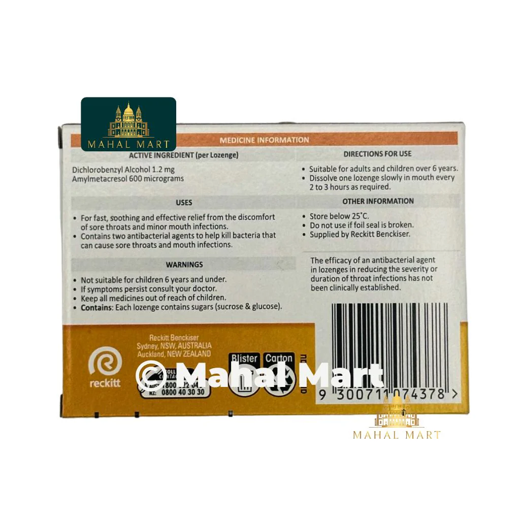 Strepsils Honey and lemon 16 lozenges - Image 2