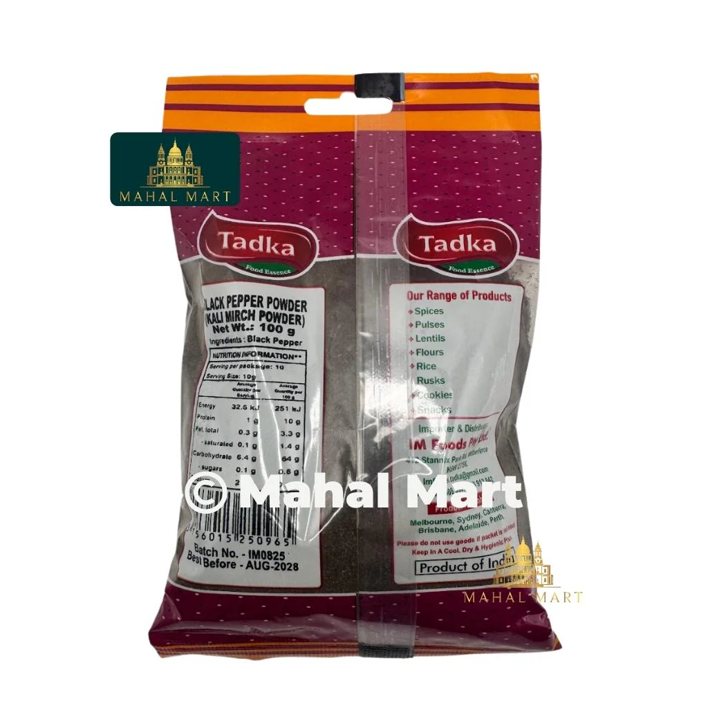 Tadka Black Pepper Powder 100g - Image 2
