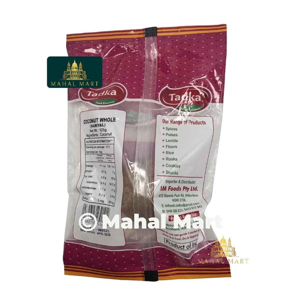 Tadka Coconut Whole 125g - Image 2