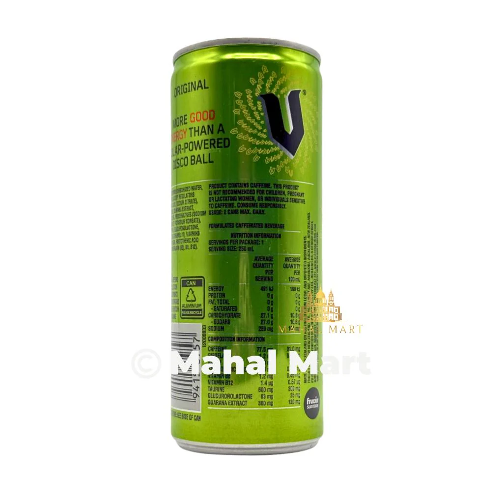 V Energy Green Drink 250ml - Image 2