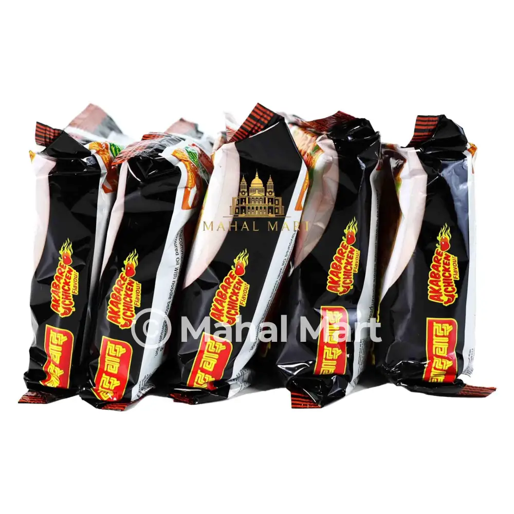 Wai Wai Akabare Chicken Noodles 5pack - Image 2