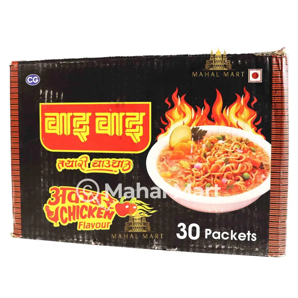 Wai Wai Akabare Chicken Noodles Box
