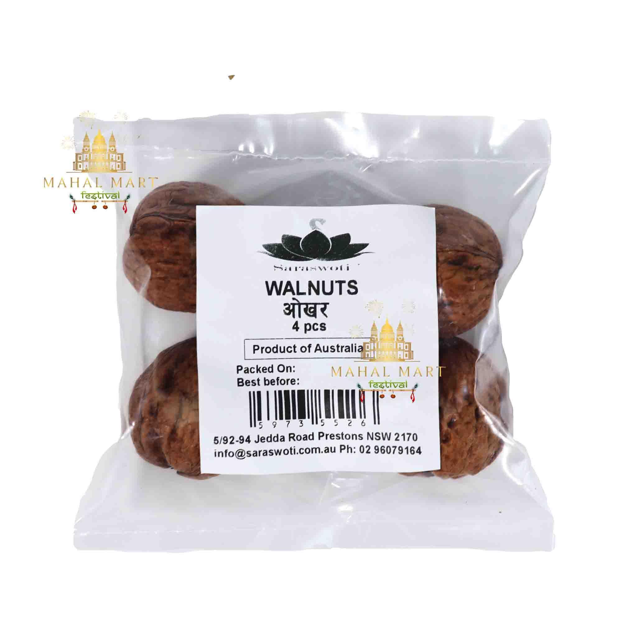 Walnuts/ Okhar 4Pcs