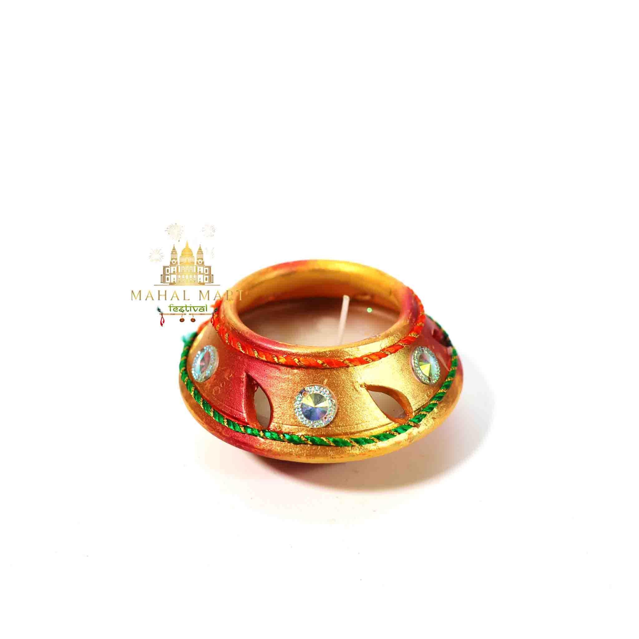 Wax-Dipped Diwali Flame - Image 4